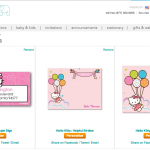 Hello Kitty Invitations