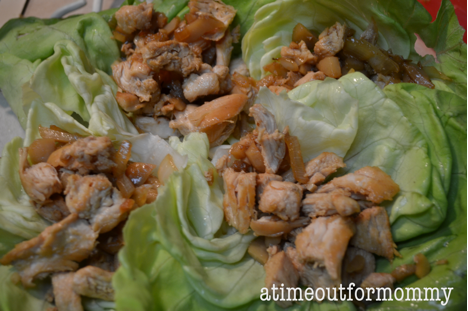 chicken lettuce wraps 1