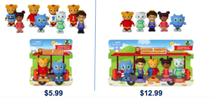 Daniel Tiger Toys