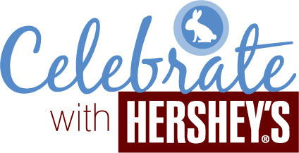 celebrate with hersheys logo