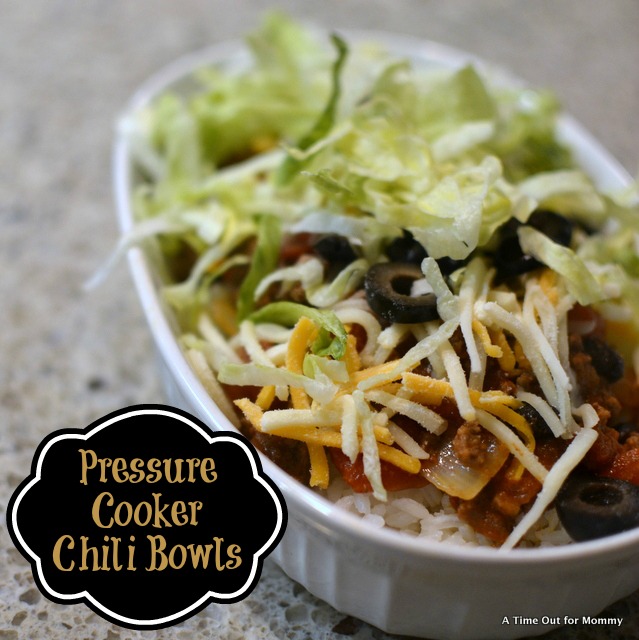 pressure cooker chili bowls